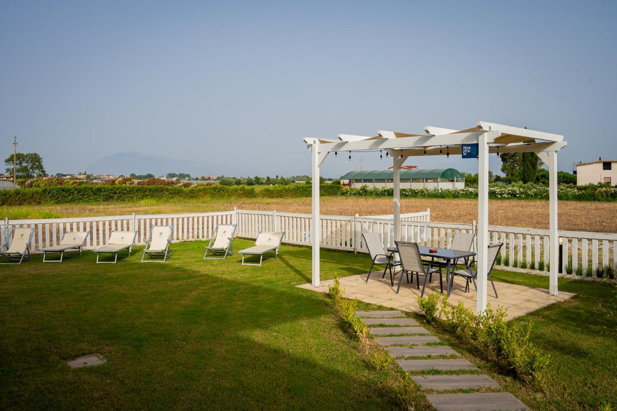 Villa Zefiro Suites & Events Battipaglia Eksteriør billede